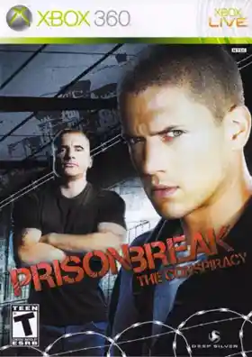 Prison Break The Conspiracy (USA) box cover front